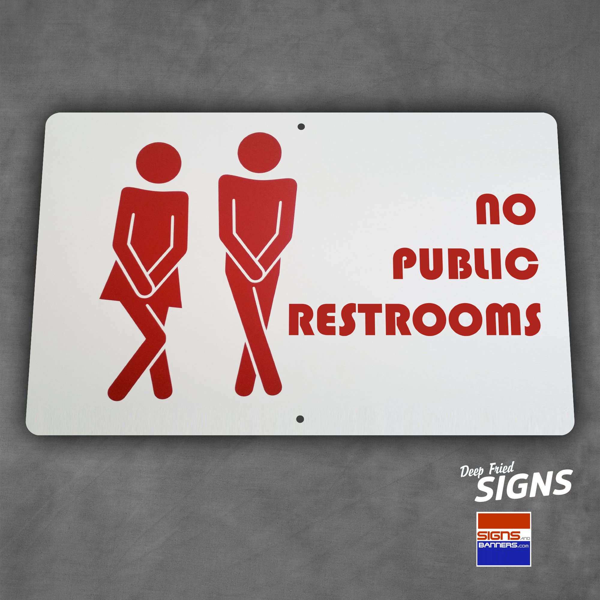 No Public Restrooms